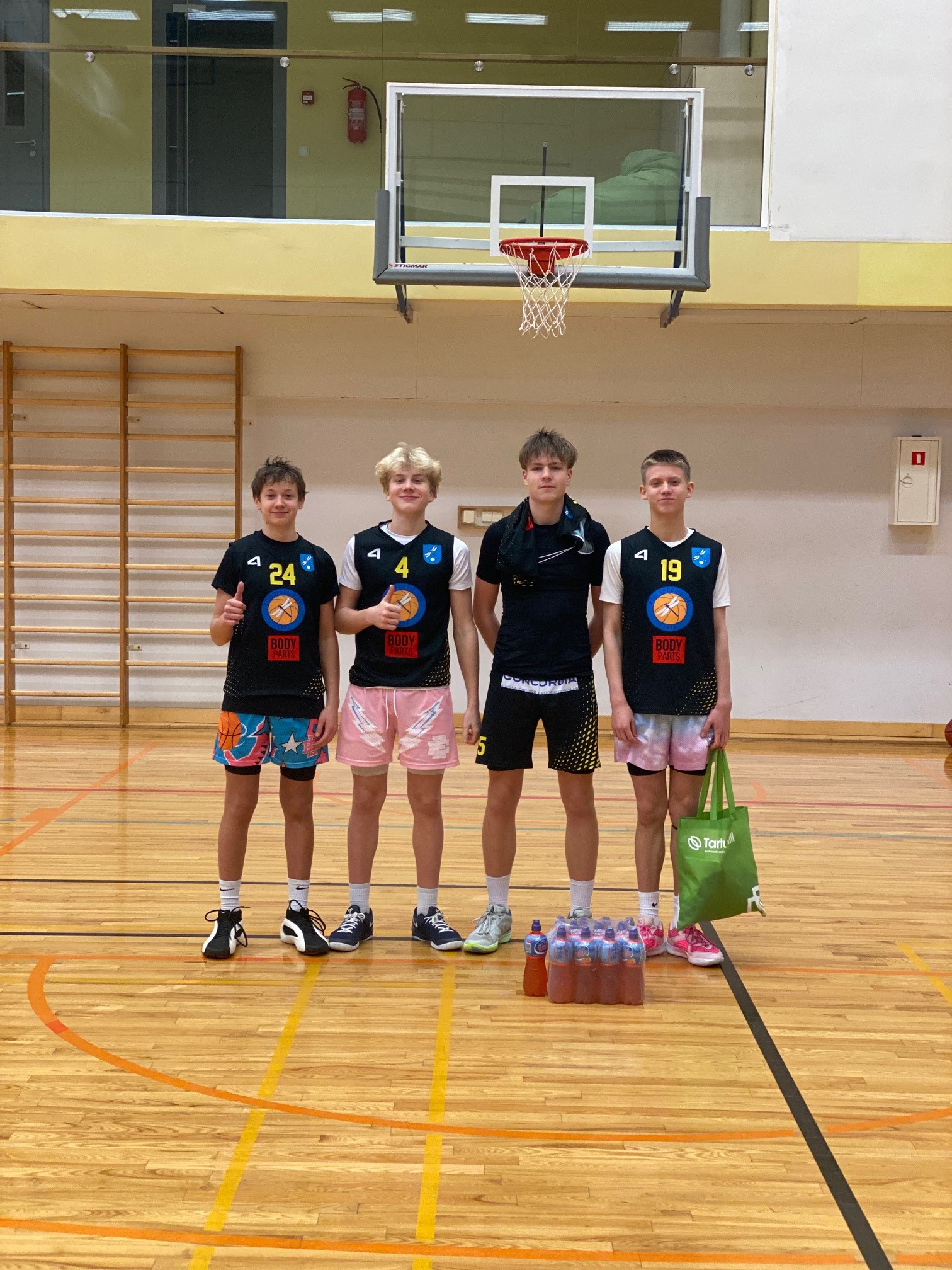 Kiili Jõulukoss 2024 - Noorte korvpalli tiim